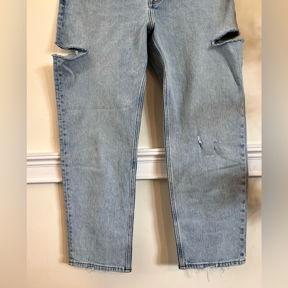 Abercrombie the dad high rise curve love jeans size 10xs - Picture 3 of 7